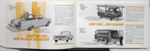 1964 Ford Trucks F Series Econoline Ranchero How To Build A Pickup Brochrue