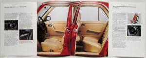 1980 Mercedes-Benz 200D 240D 300D Sales Brochure - Dutch Text