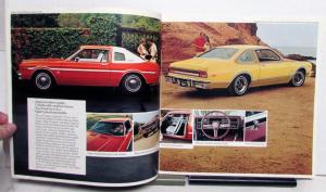 1976 Dodge Aspen Coupes Sedans Wagons Features Sales Brochure
