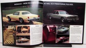 1977 Dodge Royal Monaco Aspen Wagons Charger Hard Top Features Sales Brochure