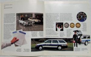 1987 Mercedes-Benz Full-Line Sales Brochure - Small - Canadian