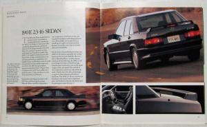 1987 Mercedes-Benz Full-Line Sales Brochure - Small - Canadian