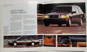 1987 Mercedes-Benz Full-Line Sales Brochure - Small - Canadian