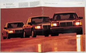 1987 Mercedes-Benz Full-Line Sales Brochure - Small - Canadian