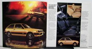 1980 Dodge Imports Challenger D50 Sport Colt Hatchback Sales Brochure