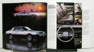 1980 Dodge Imports Challenger D50 Sport Colt Hatchback Sales Brochure