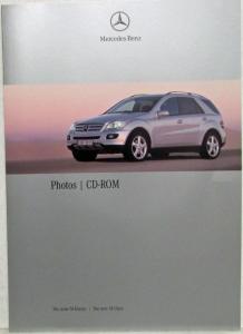 2005 Mercedes-Benz New M-Class Media Information Press Kit