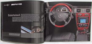 2005 Mercedes-Benz G-Class Sales Brochure G500 G55 AMG