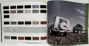 2005 Mercedes-Benz G-Class Sales Brochure G500 G55 AMG