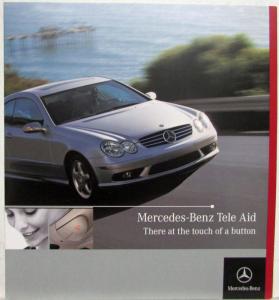 2005 Mercedes-Benz Tele Aid Promotional Sales Folder