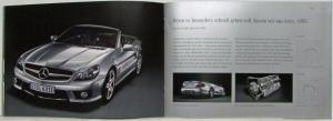 2008 Mercedes-Benz SL-Class Sales Brochure - German Text