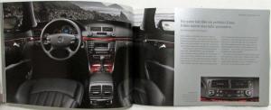 2008 Mercedes-Benz E-Class Small Prestige Sales Brochure - German Text