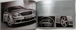 2008 Mercedes-Benz E-Class Small Prestige Sales Brochure - German Text