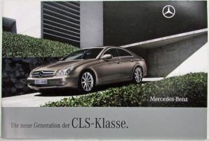 2008 Mercedes-Benz CLS-Class Sales Brochure - German Text
