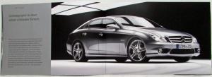 2008 Mercedes-Benz CLS-Class Sales Brochure - German Text