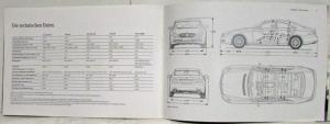 2008 Mercedes-Benz CLS-Class Sales Brochure - German Text