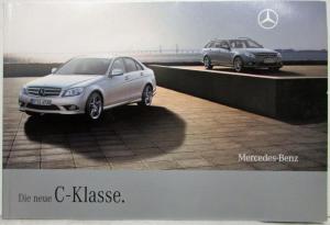 2008 Mercedes-Benz C-Class Small Prestige Sales Brochure - German Text