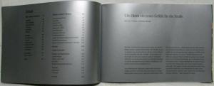 2008 Mercedes-Benz C-Class Small Prestige Sales Brochure - German Text