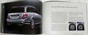 2008 Mercedes-Benz C-Class Small Prestige Sales Brochure - German Text