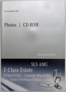 2009 Mercedes-Benz CD-Rom Photo Directory Book from IAA - Frankfurt