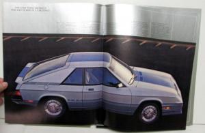 1984 Dodge Charger The Streets Come Alive Specifications Features Sales Brochure
