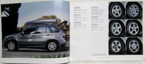 2006 BMW X5 Series Accessories Sales Brochure