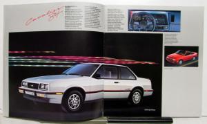 1984 Chevrolet Chevette Camaro Cavalier Caprice Features Sales Brochure