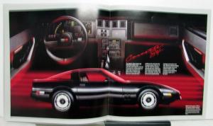 1984 Chevrolet Chevette Camaro Cavalier Caprice Features Sales Brochure