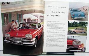 1960 Dodge Dart Seneca Pioneer Phoenix Color Sales Brochure Oversized Original