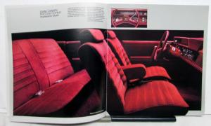 1984 Chevrolet Celebrity First Class Comfort Features Sales Brochure