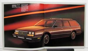 1984 Chevrolet Celebrity First Class Comfort Features Sales Brochure