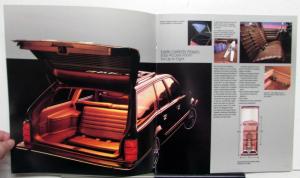 1984 Chevrolet Celebrity First Class Comfort Features Sales Brochure