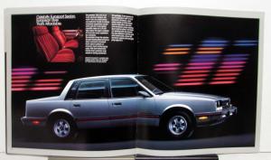 1984 Chevrolet Celebrity First Class Comfort Features Sales Brochure