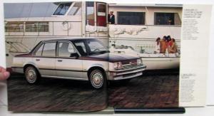 1982 Chevrolet Cavalier CL Hatchback Coupe Wagon Specifications Sales Brochure