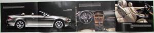 2004 BMW 6-Series Double Fold-Out Sales Brochure