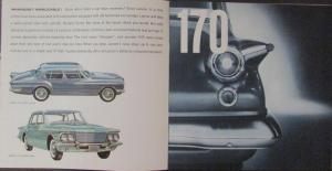 1961 Dodge Lancer 170 and 770 Color Sales Brochure Original NOS