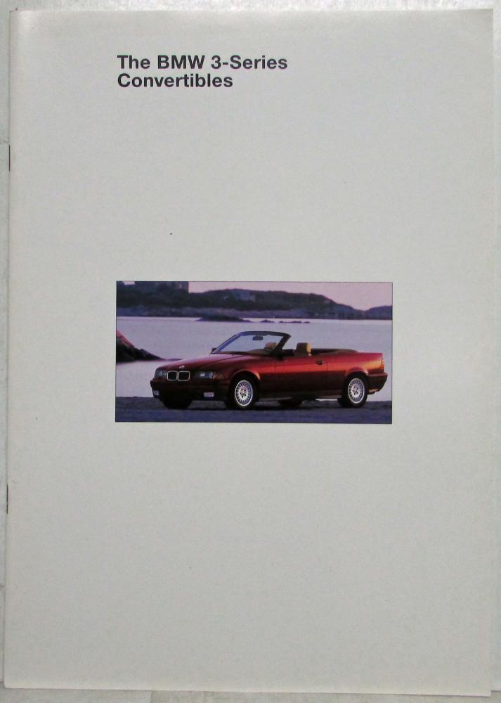1994 BMW 3-Series Convertibles Sales Brochure