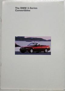 1994 BMW 3-Series Convertibles Sales Brochure