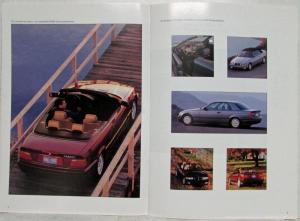1994 BMW 3-Series Convertibles Sales Brochure