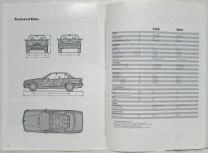 1994 BMW 3-Series Convertibles Sales Brochure