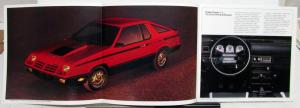 1983 Dodge Charger 2.2 Options Features Dealer Letter Envelope Sales Brochure