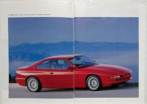 1993 BMW Full Line Small Sales Brochure