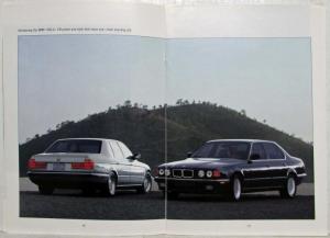 1993 BMW Full Line Small Sales Brochure