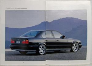 1993 BMW Full Line Small Sales Brochure