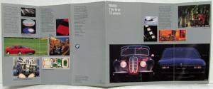 1991 BMW The First 75 Years Gallery Pamphlet