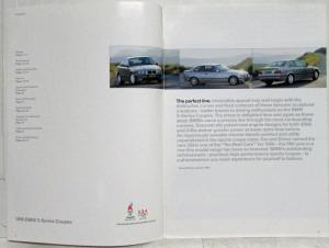1996 BMW 3-Series Coupes Sales Brochure