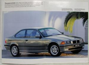 1996 BMW 3-Series Coupes Sales Brochure