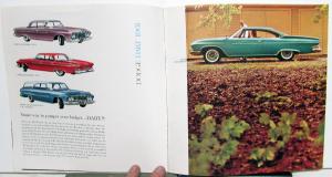 1961 Dodge Dart & Polara Phoenix Seneca Pioneer Color Sales Brochure Original