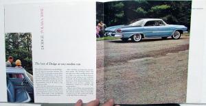 1961 Dodge Dart & Polara Phoenix Seneca Pioneer Color Sales Brochure Original