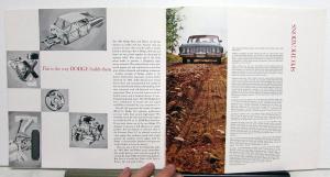 1961 Dodge Dart & Polara Phoenix Seneca Pioneer Color Sales Brochure Original
